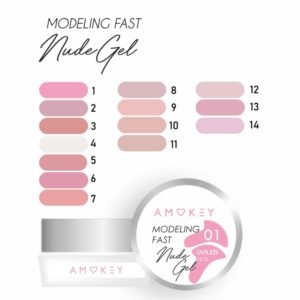 Modeling Gel Nude Fast 15 gr